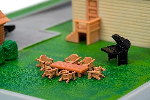 Alternative view of Jada Toys Hızlı ve Öfkeli Hollywood Rides Dom Toretto'nun Evini Sergileyen Diorama, İki adet 1,65" Döküm Araba, Çocuklar ve Yetişkinler için Oyuncaklar (33668)