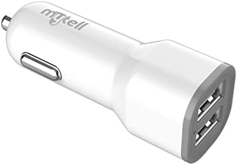 Alternative view of Araç Şarjı MY-A5 USB Başlık 2 USB'li 2100 mAh, Beyaz