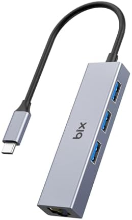 Alternative view of Bix BXC06HB Type-C'den 3 Bağlantı Noktalı Gigabit Ethernet USB 3.2 Hub