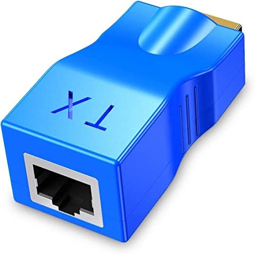 Alternative view of Monte Lua HDMI Uzatıcı, DDS-DUDES HDMI - Ethernet Ağ Kabloları Uzatma Dönüştürücü Tekrarlayıcı, Cat5e Cat6 1080p Üstü 30 m Uzatıcı HDTV STB DVD PS4 için uygundur