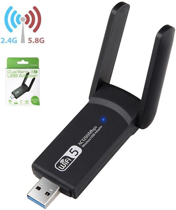 PX-AC1200 Realtek RTL 8812BU Ac1200 USB3.0 1200Mbps/1300Mbps Wifi Adaptör, 2.5G 5G 5.8G Adaptör, USB Wifi Alıcı