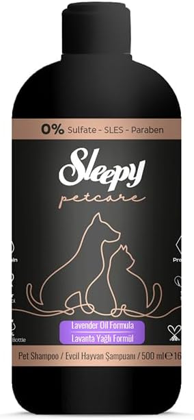 Petcare Lavanta Yağlı Evcil Hayvan Şampuanı 500 ml