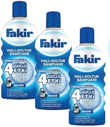 Halı Şampuanı (Makineler İçin) 1000 Ml x 3 Adet