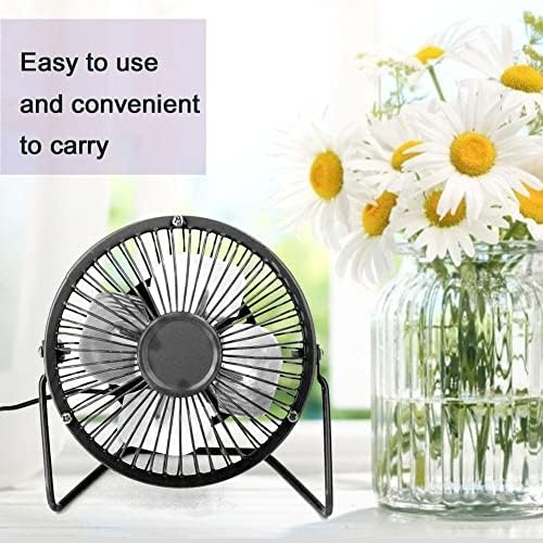 Alternative view of Mini USB Masaüstü Metal Taşınabilir Fan, Ev ve Ofis Kullanımı için İdealdir Sessiz çalışır 4 İnç Metal Usb Mini Vantilatör