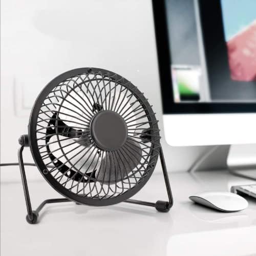 Alternative view of Masa Üstü USB Fan Soğutucu Vantilatör Klima - Metal Serinletici Mini Vantilatör - USB Girişli