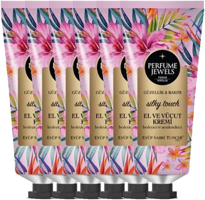Pj El Ve Vücut Kremi Sılky 50 Ml Tüp x 6