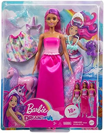 Alternative view of ™ Dreamtopia Bebek ve Aksesuarlar Bebek ve evcil hayvanları, kıyafetli bebek, deniz kızı kuyruğu ve etek HLC28