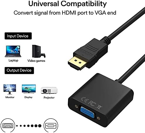 Alternative view of Plus PX-1240S Dijital HDMI to VGA 30cm Görüntü Çevirici Aparat Siyah
