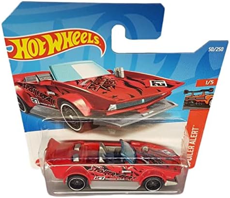 Alternative view of - Track Manga - Spoiler Alert 1/5 - HCW97 - Short Card - kırmızı - Mattel 2022