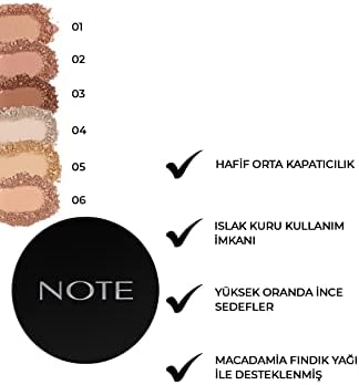 Alternative view of Cosmetics Baked Powder 03 Caramel Cake Işıltılı Bitişli Highlighter Toz Yüz Pudrası