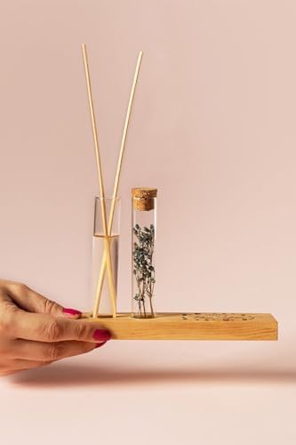 Alternative view of Yılbaşı Tasarımlı Dekoratif Set - Bambu Oda Kokusu Şişesi