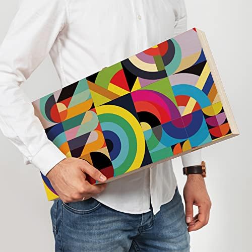 Retro Tasarımlı El Yapımı Tavla Seti 25 x 48 x 6,5 cm Huş Malzeme