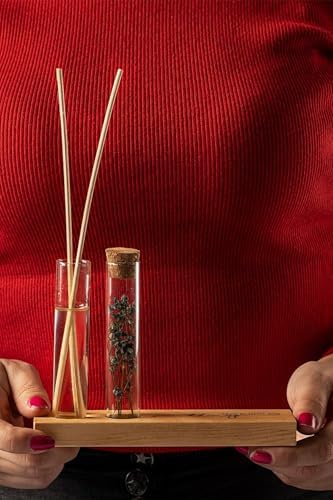 Alternative view of Doğum Günü Hediyesi Mottolu Çiçekli Dekoratif Set - Bambu Oda Kokusu Şişesi