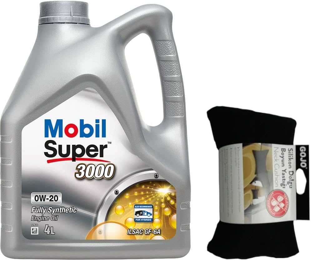 Alternative view of Mobil Super 3000 0W20 Motor Yağı 4L + Seyahat Boyun Yastığı