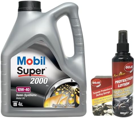 Alternative view of Mobil Super 2000 X1 10W40 Motor Yağı 4 L + 00117 Araç Bakım Seti