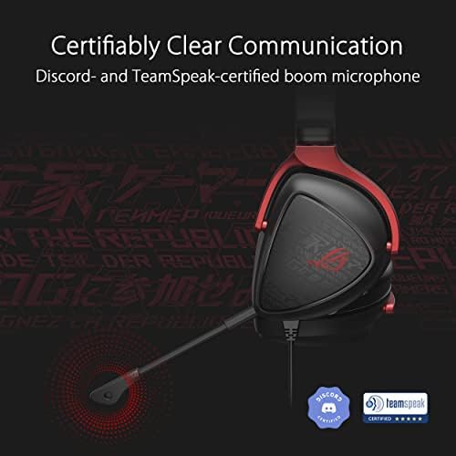 Asus Rog S Core 7.1 Surround Ses 3.5 mm Jak Bağlantılı Pc/ps5/xbox/nıntendo ve Mobil Oyunlar Için Oyuncu Kulaklığı