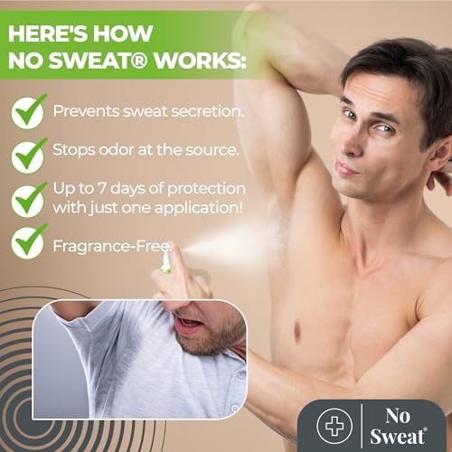Alternative view of No Sweat Terleme Önleyici Antiperspirant Spray 50 ML -Aşırı Terleme Ve Hiperhidroz Tedavisinde Kullanılabilir.7 Güne Kadar Etkili Koruma -Ülkeye Göre Ambalaj Değişiklik Gösterebilir