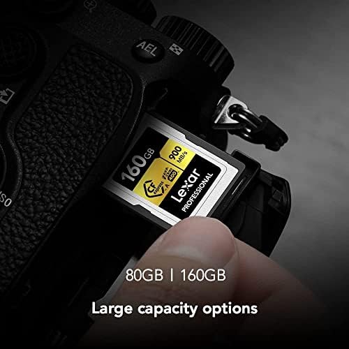 Alternative view of 160GB Profesyonel CFexpress Tip A Altın Serisi Hafıza Kartı, 900MB/s'ye Kadar Okuma, Sinema Kalitesi 8K Video, Dereceli VPG 400 (LCAGOLD160G-RNENG)