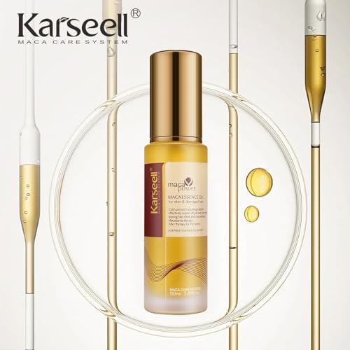 Argan İçerikli Saç Bakım Yağı 50 ml Maca Özü Saç Bakım Yağı