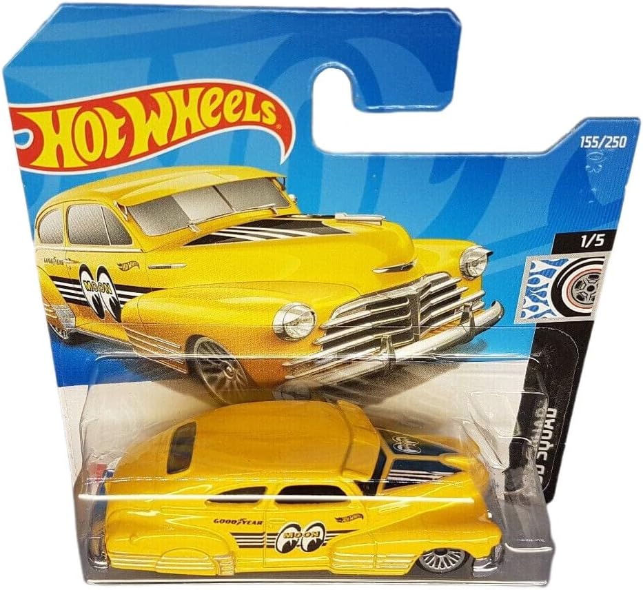 - ´47 Chevy Fleetline - Rod Squad 1/5 - HCV91 - Kısa Kart - Mooneyes - Good - GM - Mattel 2022