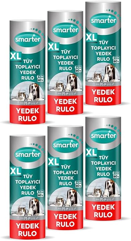 XL TÜY TOPLAYICI YEDEK RULO 6 LI