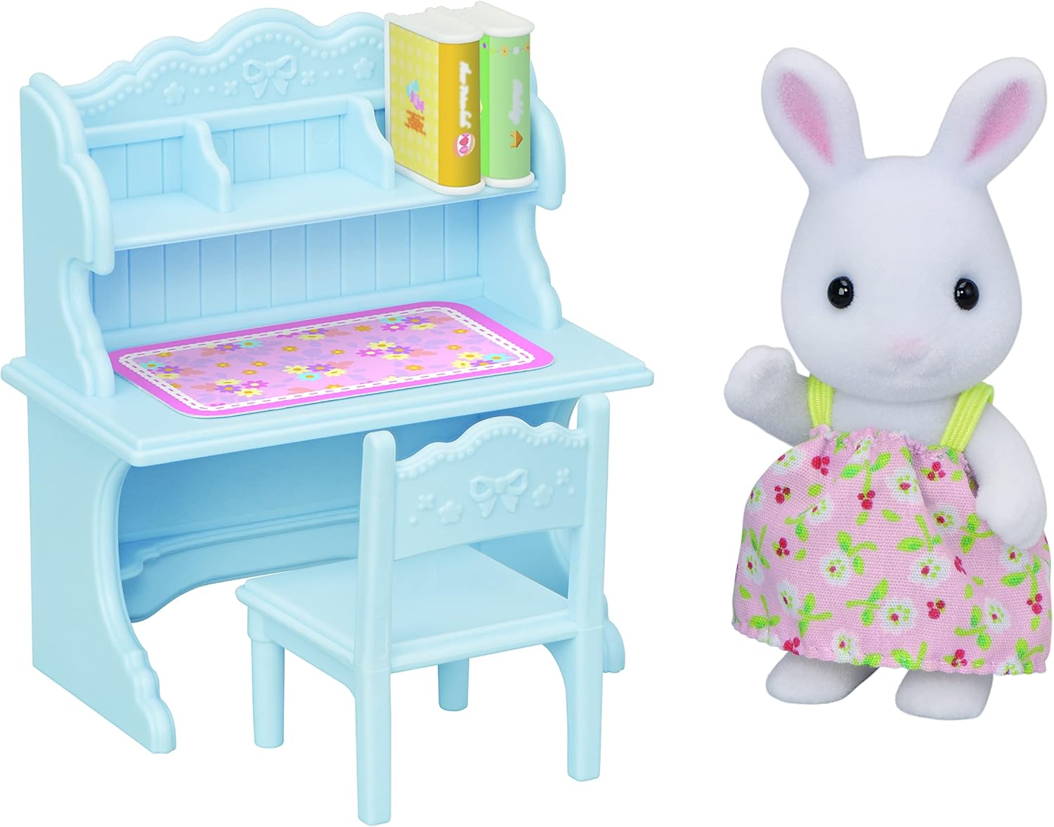 Alternative view of Sylvanian Families EPOCH Kar Tavşan Kız Ve Çalışma Masası, Oyuncak
