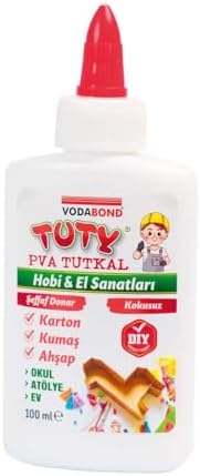 TUTY PVA TUTKAL 100 ML ŞEFFAF DONAR