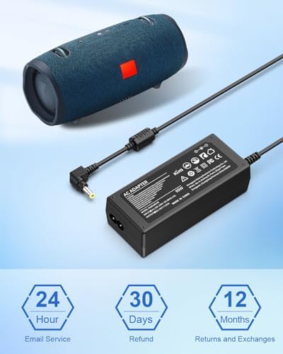 65W için, için Xtreme 1 2, Extreme1 2, için Boombox 1 2, Xtreme Special Edition Plus, FUGOO XL Bluetooth Hoparlör Kutusu, 19V 3.42A Yedek Şarj Cihazı Güç Kaynağı Şarj Adaptörü 5.5.2.5mm