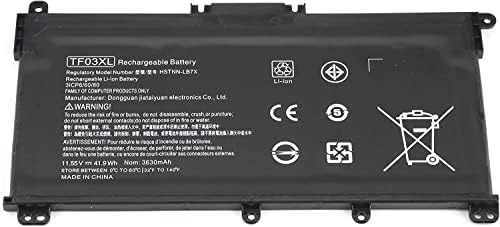 Alternative view of TF03XL 920070-855 920046-421 HP Pavilion 17-AR 15-CC 15-CD 14-CD 14M-CD 14-BF 14-BK 17-AR050WM 15-CC023CL 15-CC563ST 15-CD04040 WM 14-C. D0003DX 14M-CD0001DX HSTNN-UB7J HSTNN-IB7Y