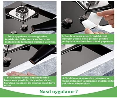 Alternative view of Sızdırmazlık Bandı Lavabo Bantı Banyo Mutfak Lavabo Küvet Duş Teknesi Su Geçirmez Kenar Bant 320 cm x 37 mm