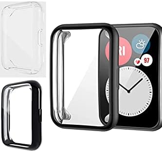 Alternative view of Fit 2 Akıllı Saat ile uyumlu Tpu Çerçeveli Tam Kaplayan Toz ve Kirden Koruyan Ekran Koruyucu Çerçeveli Kılıf (GÜMÜŞ)
