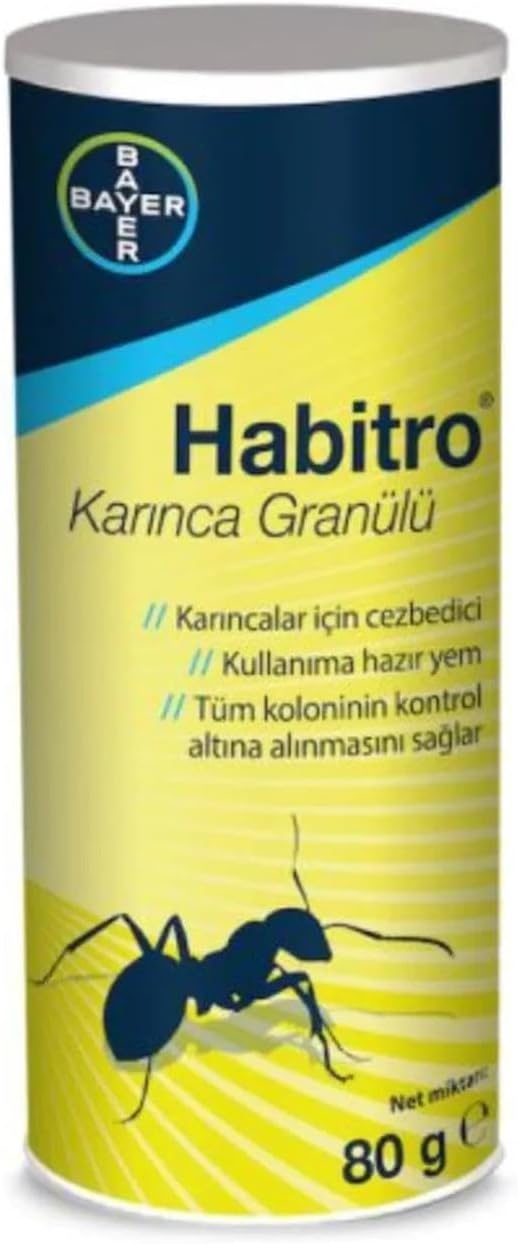Bayer HABITRO Yürüyen Haşere ve Karınca Yemi Granül 80 Gr.