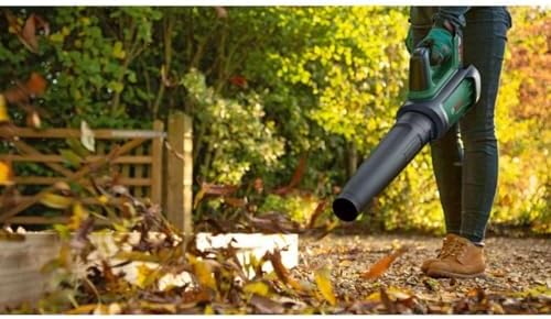 AdvancedLeafBlower 36V-750 akülü yaprak üfleyici (1 x 2.0 Ah akü, 36 Volt sistem, büyük yüzeylerdeki inatçı yaprakları çıkarmak için, düşük ağırlık: 2,8 kg, kartonda)