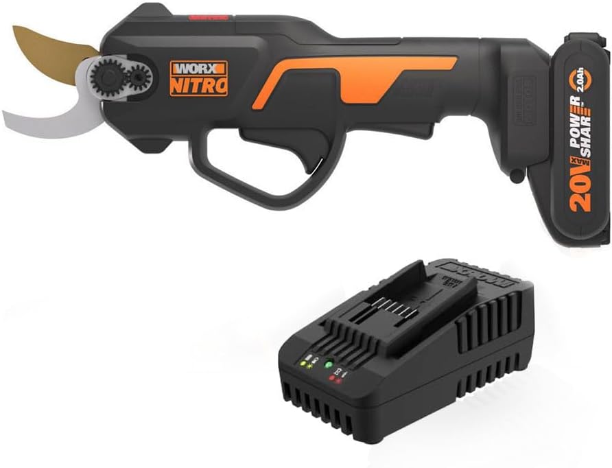 Alternative view of WORX WG330E 20Volt 2.0A Li-ion Tek Akülü Profesyonel Kömürsüz Dal Budama Makası