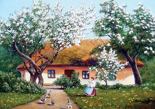 Alternative view of Ördekli Bahçe 1000 Parça Puzzle