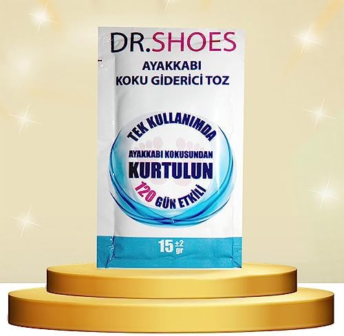 Alternative view of DR.SHOES 10 Adet Ayak Koku Giderici - Ayakkabı Koku Giderici Toz 120 Gün Etkili - DR.SHOES ile Ayak Kokusuna Elveda Deyin