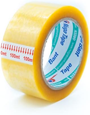 Şeffaf Koli Bandı - 45mm*100Mt - 38 Mikron - Akrilik (6 adet)