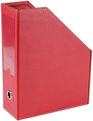 Alternative view of 2K Magazinlik Deri Masa Üstü Düzenleyici 23 * 30 * 9 cm. Kırmızı