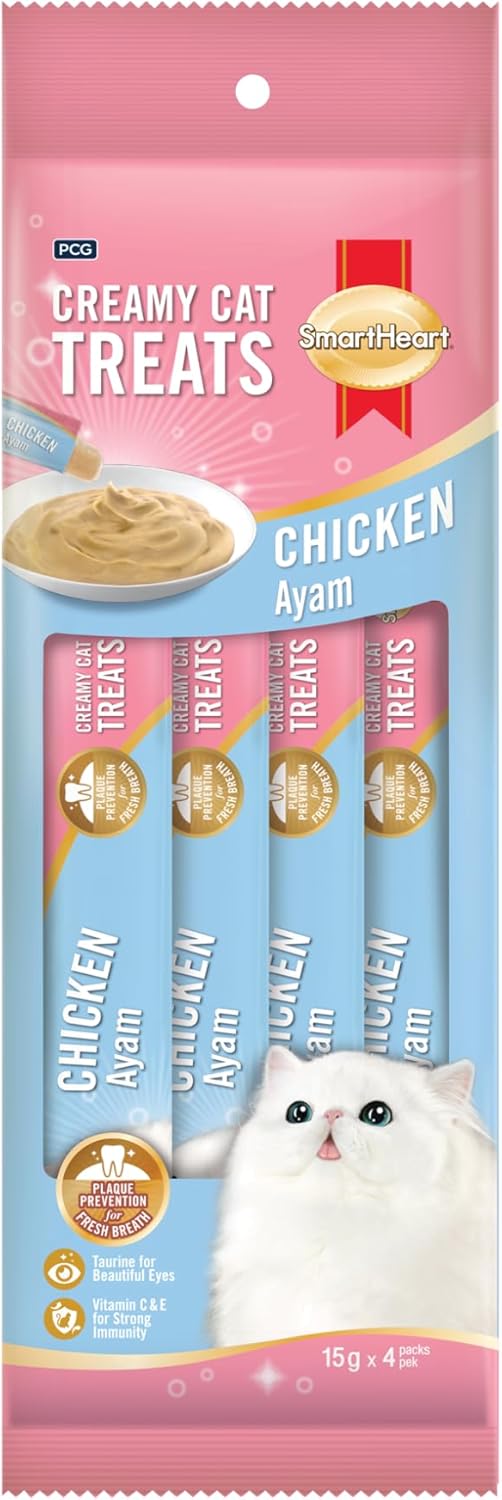 Alternative view of Smartheart Krema Kedi Ödülü Tavuk 4x15 gr