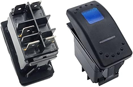 Su Geçirmez Led Işıklı On Off Anahtar - 5 Pin