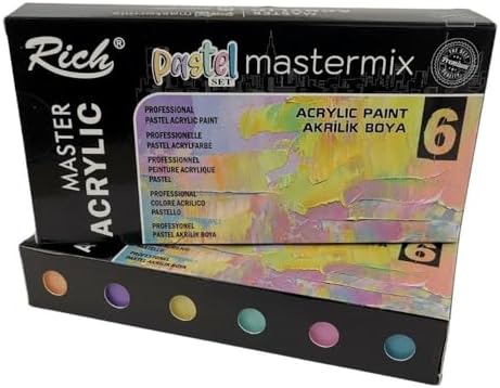 Rich Mix Pastel Set 6 Lı