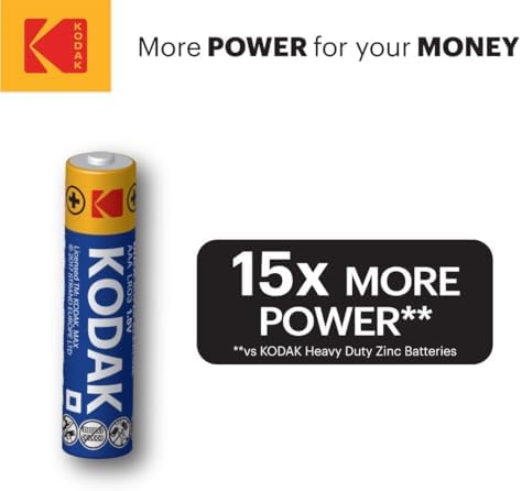 Alternative view of Max 20 Adet Alkalin İnce Pil-AAA-Shrink