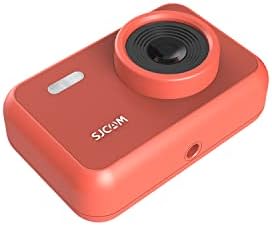 FunCam Çocuklar için Fotoğraf Makinesi ve Kamera 1080p 12MP 2'' HD Ekran Çerçeveler ve Komik Filtreler ve Tetris Oyunları Otomatik Kapanma Zamanlayıcı Hızlandırılmış Çekim Kırmızı