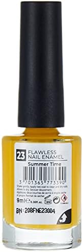 Cosmetics Nail Flawless Oje 23 Summer Time, Sarı