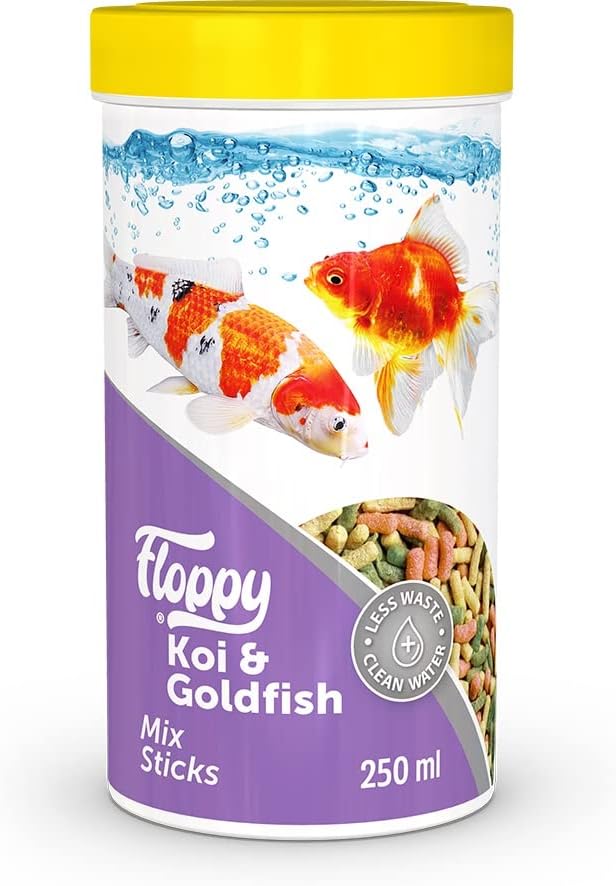 FLOPPY KOI&GOLDFISH MIX STICKS 250ML