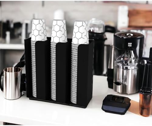 Alternative view of 3 Bölmeli Özel Karton Bardaklık Organizer 14 OZ