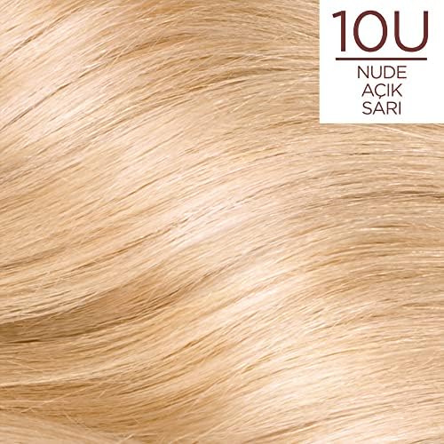 Excellence Creme Nude Renkler Saç Boyası - 10U Nude Açık Sarı