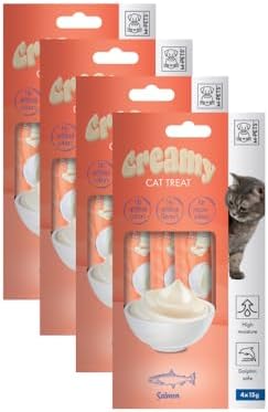 CREAMY SOMON BALIKLI KEDİ ÖDÜLÜ 4X15GR