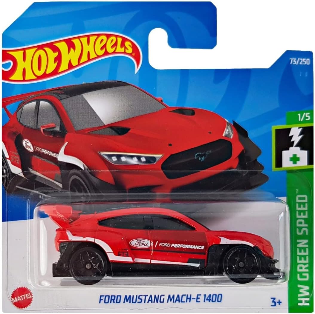 Alternative view of 1:64 Green Speed Mustang Mach-E 1400 HCX38