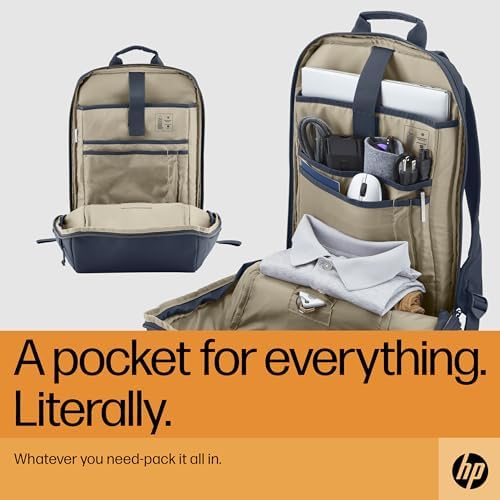 HP Travel 15.6 inç Bilgisayar Sırt Çantası Demir Grisi 6B8U6AA